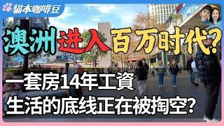 2025年澳洲三分之一郊区房价破百万？住得起的城市没工作，有工作的城市住不起 | 从温暖的家到冰冷的资产，谁偷走了人们的居住权？| 澳洲与新西兰移民生活深度分享 | 猫本咖啡豆