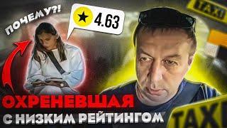 Пассажирка с рейтингом 4.63. Какова причина? #конфликт #везименямразь #пассажир