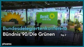 Digitaler Parteitag Bündnis 90/Die Grünen aus Berlin: Tag 2