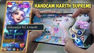 HANDCAM HARITH Surzz AS SEBERAPA FAST JARI HARITH SUPREME INDONESIA | HARITH TOP 1 GLOBAL 2022 -MLBB