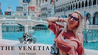 The Venetian Las Vegas | Exploring the Massive Resort & Casino 2022 | Grand Canal Shops & Gondolas