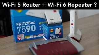 Wi-Fi 6 FRITZ!Repeater an Wi-Fi 5 FRITZ!Box nutzen?