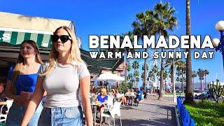 Benalmadena Spain Warm and Sunny Day December 2024 Update Costa del Sol Walk | Málaga [4K]