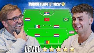 Which Team Is This? vs Jurgen Klopp (Football Quiz) - LEVEL: ⭐⭐⭐⭐⭐