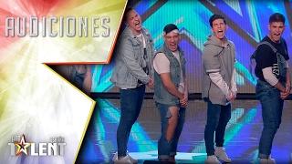 Golden Buzzer! Incredible coordination and strength! | Auditions 6 | Spain's Got Talent 2017