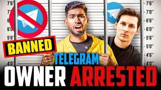 Telegram Owner ARRESTED  -  Telegram Banned?  