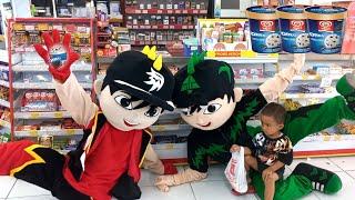 Badut Lucu Boboiboy Beli EsKrim Oreo Delicious Ice Cream