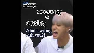 wooyoung vs swearing  #ateez #wooyoung