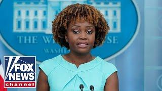 Karine Jean-Pierre holds White House press briefing