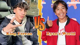 King Ferran VS Ryan's World Transformation  New Stars From Baby To 2024