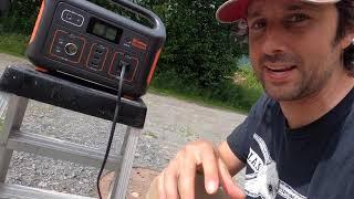 HONEST REVIEW - Jackery Explorer 500 Portable Power Station and Jackery 100 watt Folding Solar Panel