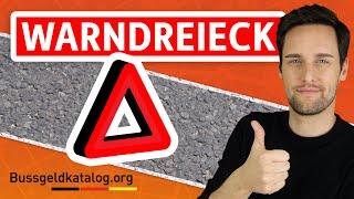 Warndreieck: Wie stellt ihr es richtig auf und in welcher Entfernung?