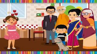 Short Story || Essay- My Family | Digi Nurture Videos | Class-1