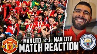 Man Utd 2-1 Man City | McKola Reacts To FA Cup Final