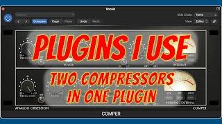 Plugins I Use - Analog Obsession COMPER, two compressors in one plugin