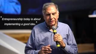 Sri Ratan Tata's inaugural speech at T-Hub, Hyderabad