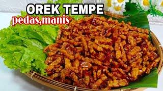 OREK ATAU KERING TEMPE PEDAS MANIS | UNTUK ISIAN NASI BOX DAN TUMPENG