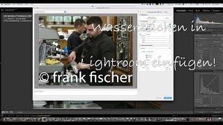 Tutorial - Wasserzeichen in Adobe Lightroom einfügen