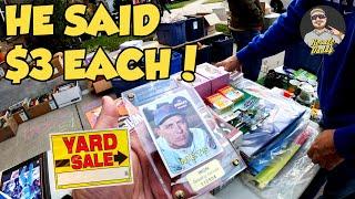 HE SAID $3 AND I SCORED BIG AT THIS YARD SALE!