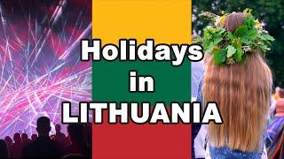 Lithuanian holidays and events to look out for