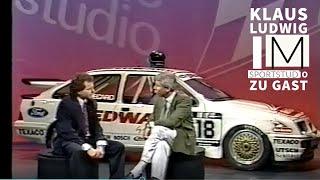 DTM 1988 - der Meister Klaus Ludwig im Sportstudio