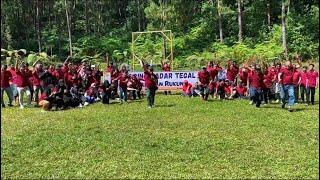 Serunya Gathering Radar Tegal Grup Suasana HUT RI ke 79 di Rumah Angsa Guci