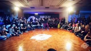 Queensy, Lando Wilkins, Salah | Judges Demo| Pioneer Battle | Fair Play Dance Camp 2015 | Winter