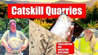 Catskill Quarries! Fossil Hunting and Fossil Collecting with Chris  Fossil sites