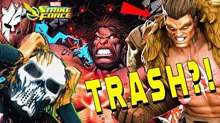 TRASH PULLS?! STARBRAND RED STAR ORB OPENING! MARVEL Strike Force - MSF