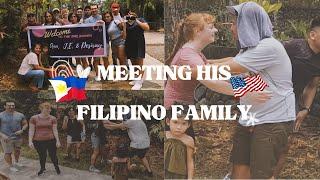 MEETING HIS FILIPINO FAMILY FOR THE FIRST TIME | Filipino x American Couple 