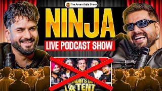 Punjab’s FIRST LIVE PODCAST SHOW with Pujjabi Singer NINJA | AMAN AUJLA