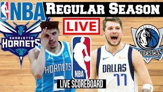 LIVE:CHARLOTTE HORNETS vs DALLAS MAVERICKS | SCOREBOARD | PLAY BY PLAY | BHORDZ TV