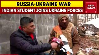 Tamil Nadu Student Joins Ukraine Forces To Fight Russian Invasion | Russia-Ukraine War