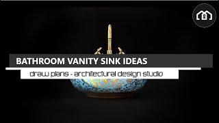 Vanity Unit Basin Ideas - Explore The Latest in Vanity Sinks - Modern Bathroom Design Tips #shorts