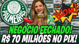 SAIU AGORA! O PALMEIRAS VEM FORTE! ELE JOGA MUITA BOLA! PODE COMEMORA! NOTÍCIAS DO PALMEIRAS.