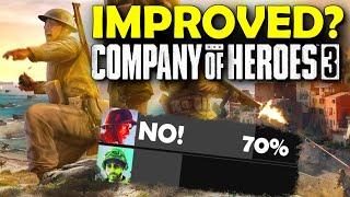 Is Company of Heroes 3 Steam review score deserved? Latest RTS gameplay and impressions