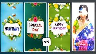 VN video editing Birthday video Template | vn code birthday video editing telugu