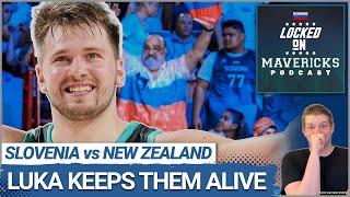 How Luka Doncic Kept Slovenia Alive in Win Against New Zealand | Paris Olympic Qualifiers