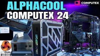 Computex 2024: ALPHACOOL - Pro Skeleton Case & Watercooling Kit 