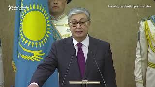 Kazakhstan Gets New President As Nazarbaev Looks On