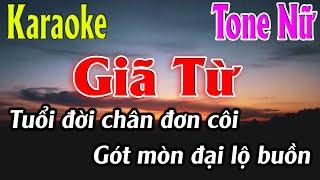 Giã Từ Karaoke Tone Nữ Karaoke Lâm Organ - Beat Mới