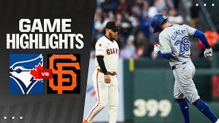 Blue Jays vs. Giants Game Highlights (7/10/24) | MLB Highlights