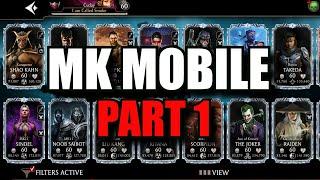 MK Mobile Guide: BEGINNER to MAXED Account! - Part 1