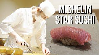 Eating At A Michelin Star Sushi Restaurant in Tokyo, Japan | Iwasawa