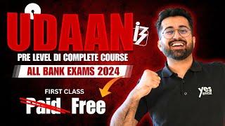 UDAAN - Pre Level DI Complete Course ( First Class Free ) || Aashish Arora || Quant for Bank Exams