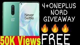 Oneplus Nord Giveaway | 4 Phone giveaway | Best giveaway 2020 