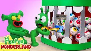 Pea Pea Protects His Candy - Kids Cartoon - Pea Pea Wonderland