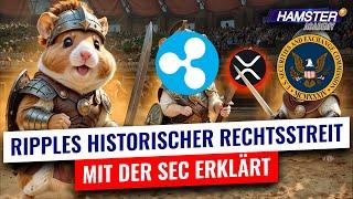 Ripple vs SEC: Was dieser Prozess für alle Kryptowährungen bedeutet ️ Hamster Academy