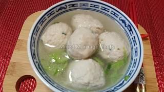 RESEP BAKSO AYAM YANG KENYAL ENAK