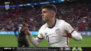 Christian Pulisic's goal to Mexico